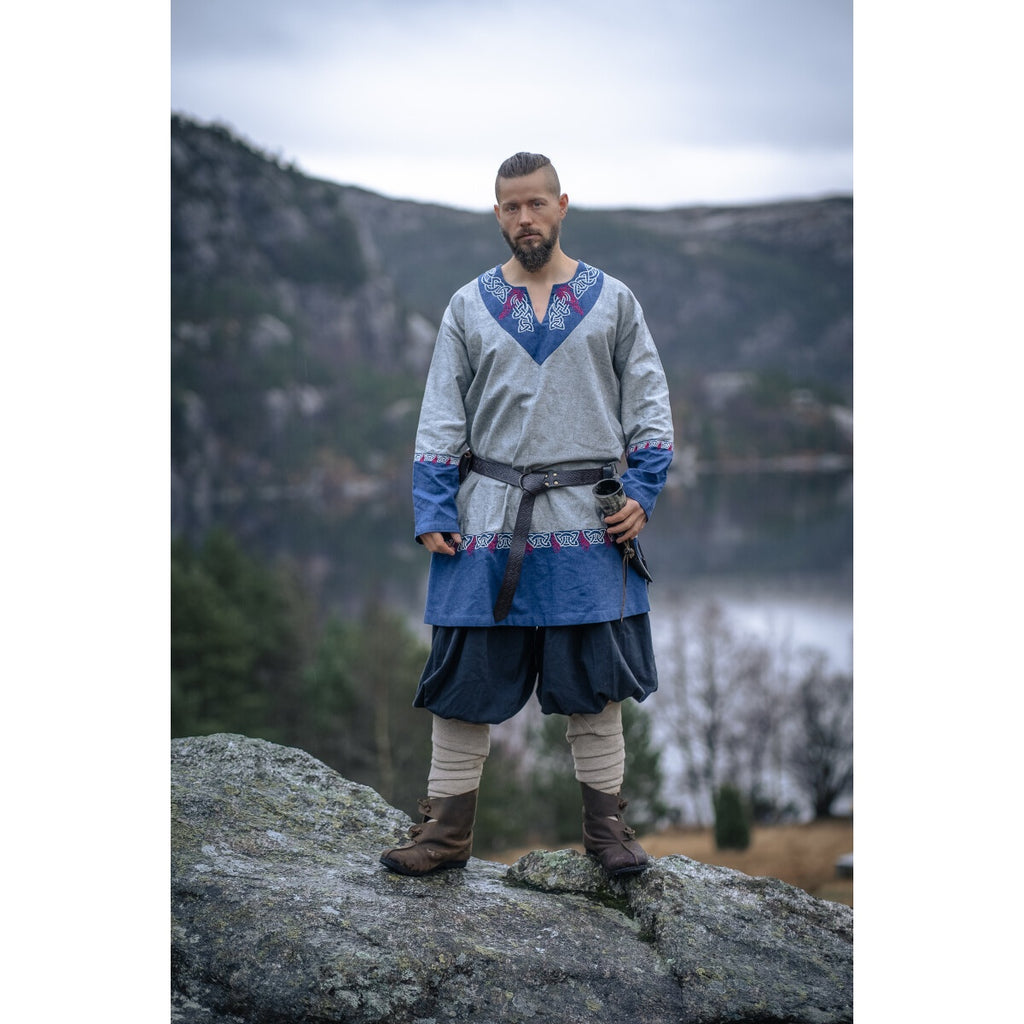 Product image Medieval Viking Tunic Freydis grey