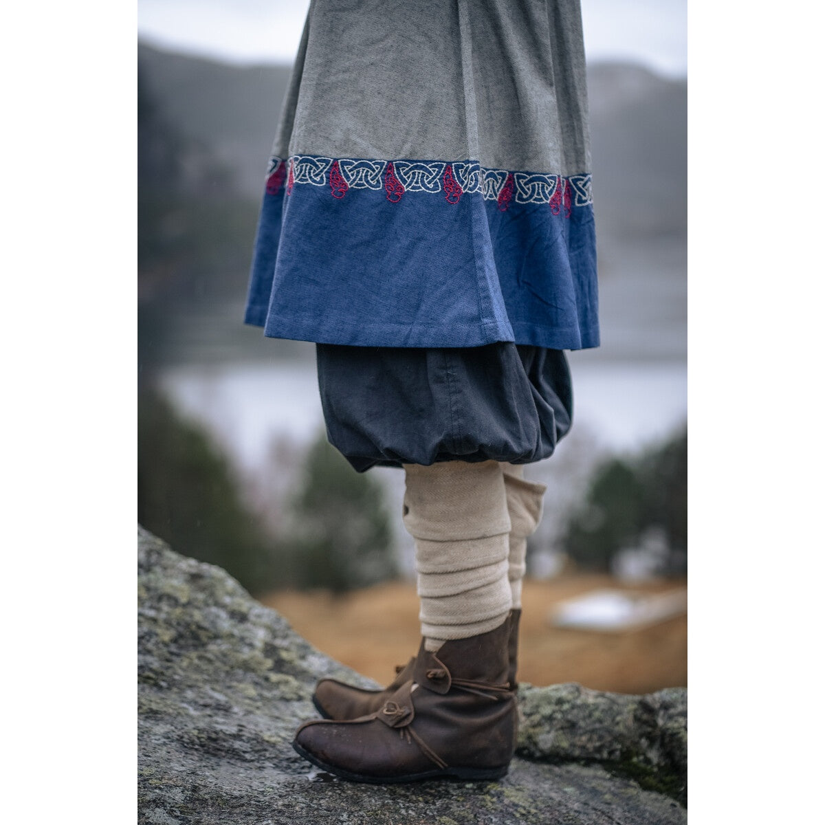 Product image Medieval Viking Tunic Freydis grey