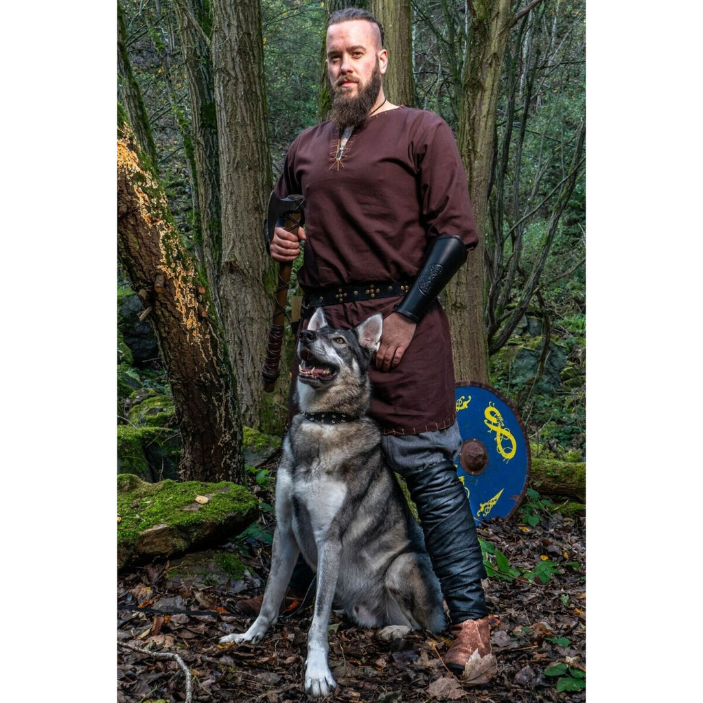 Product image Medieval Viking Tunic Erwin dark brown