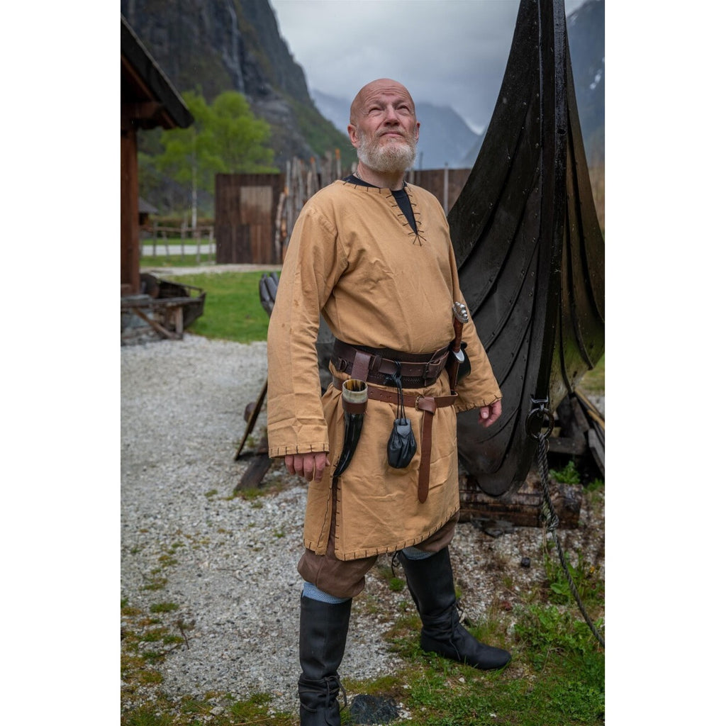 Product image Medieval Viking Tunic Erwin honey brown