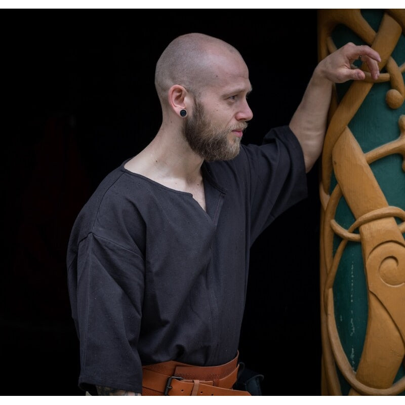 Product image Medieval Short-Sleeve Tunic Olaf black