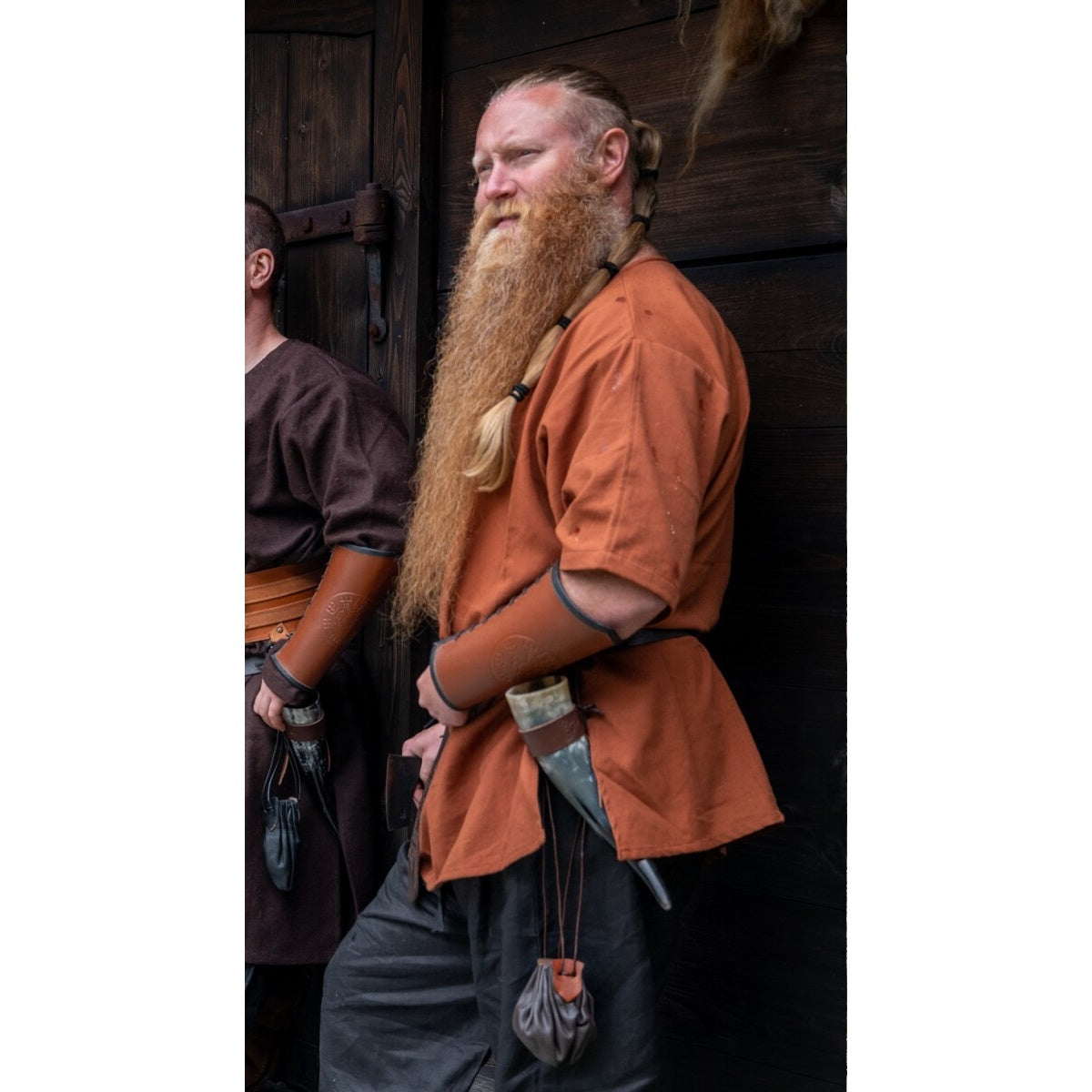 Product image Medieval Short-Sleeve Tunic Olaf brick red
