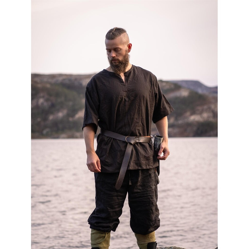 Product image Medieval Short-Sleeve Tunic Olaf brown