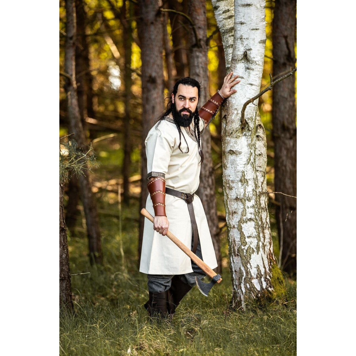 Product image Medieval Short-Sleeve Tunic Richard beige