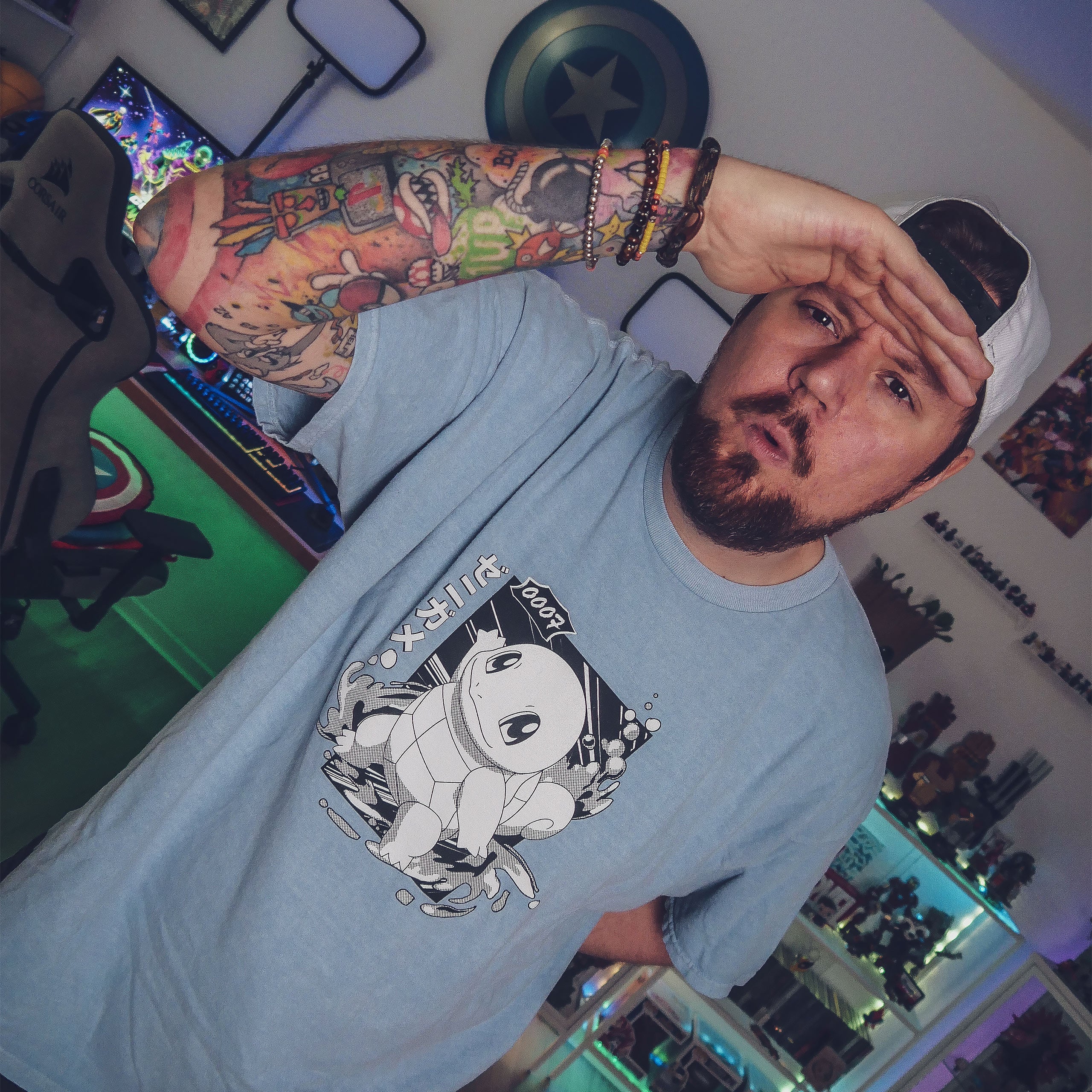 Product image Pokémon - Squirtle Katakana Vintage T-Shirt