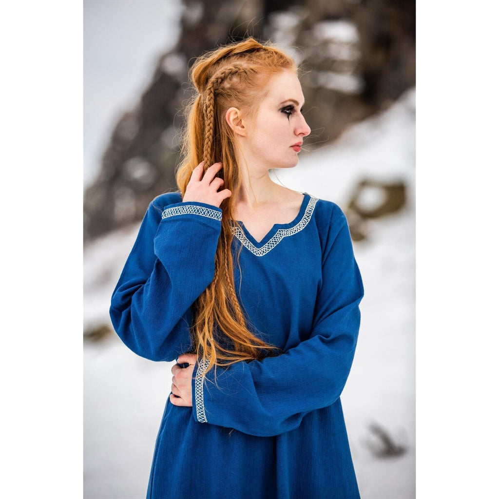 Product image Medieval Viking Dress Brigida blue
