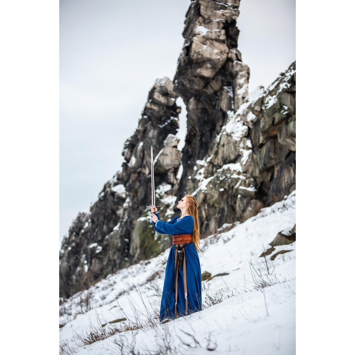 Product image Medieval Viking Dress Brigida blue