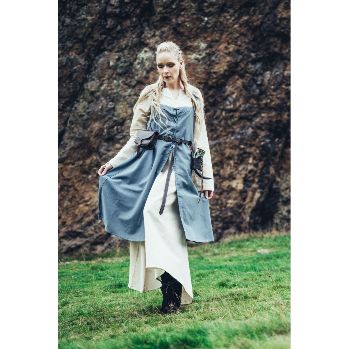 Product image Medieval Viking Overdress Inka dove blue