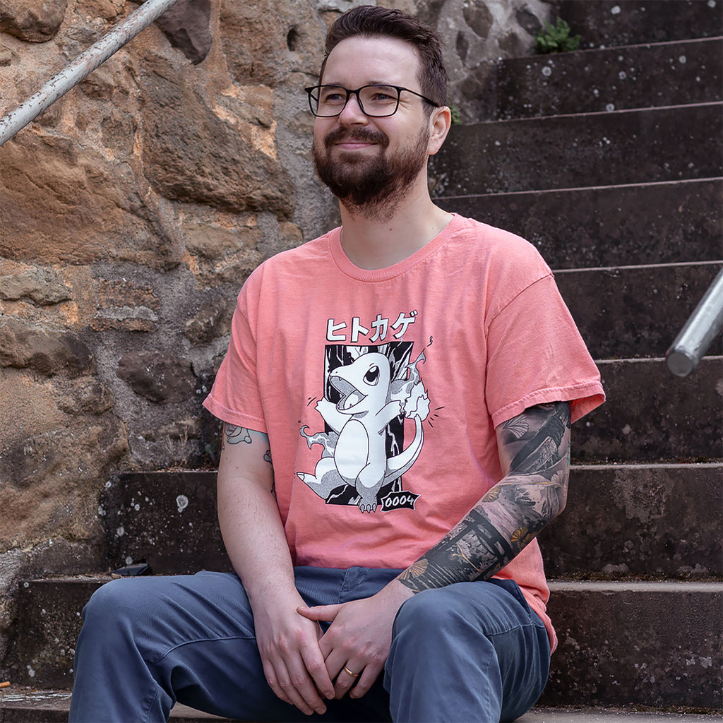 Product image Pokémon - Charmander Katakana Vintage T-Shirt
