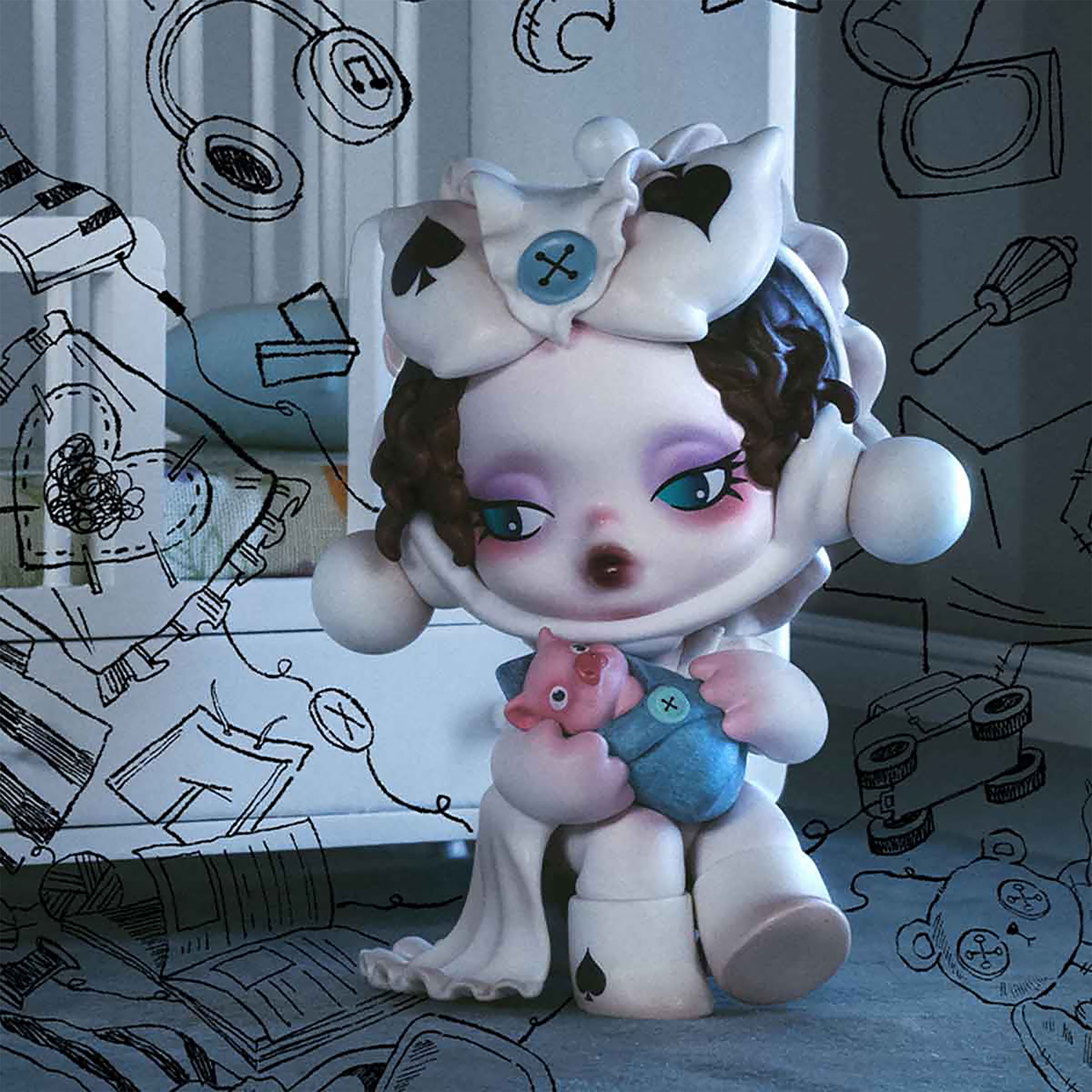 Product image Skullpanda - Everyday Wonderland POP MART Mystery Figure