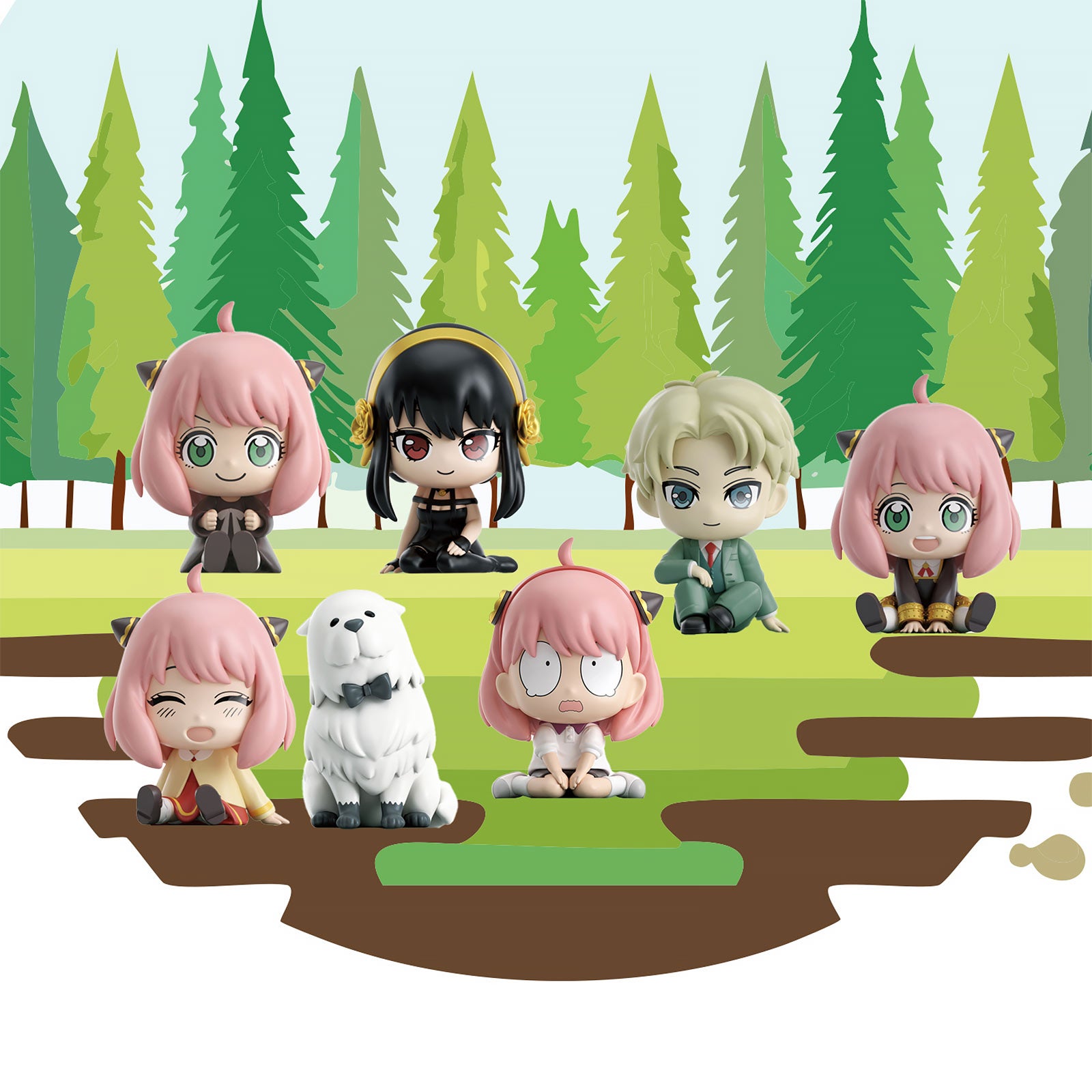 Product image Spy x Family - Sitting Series Mystery Figure Display E1094487