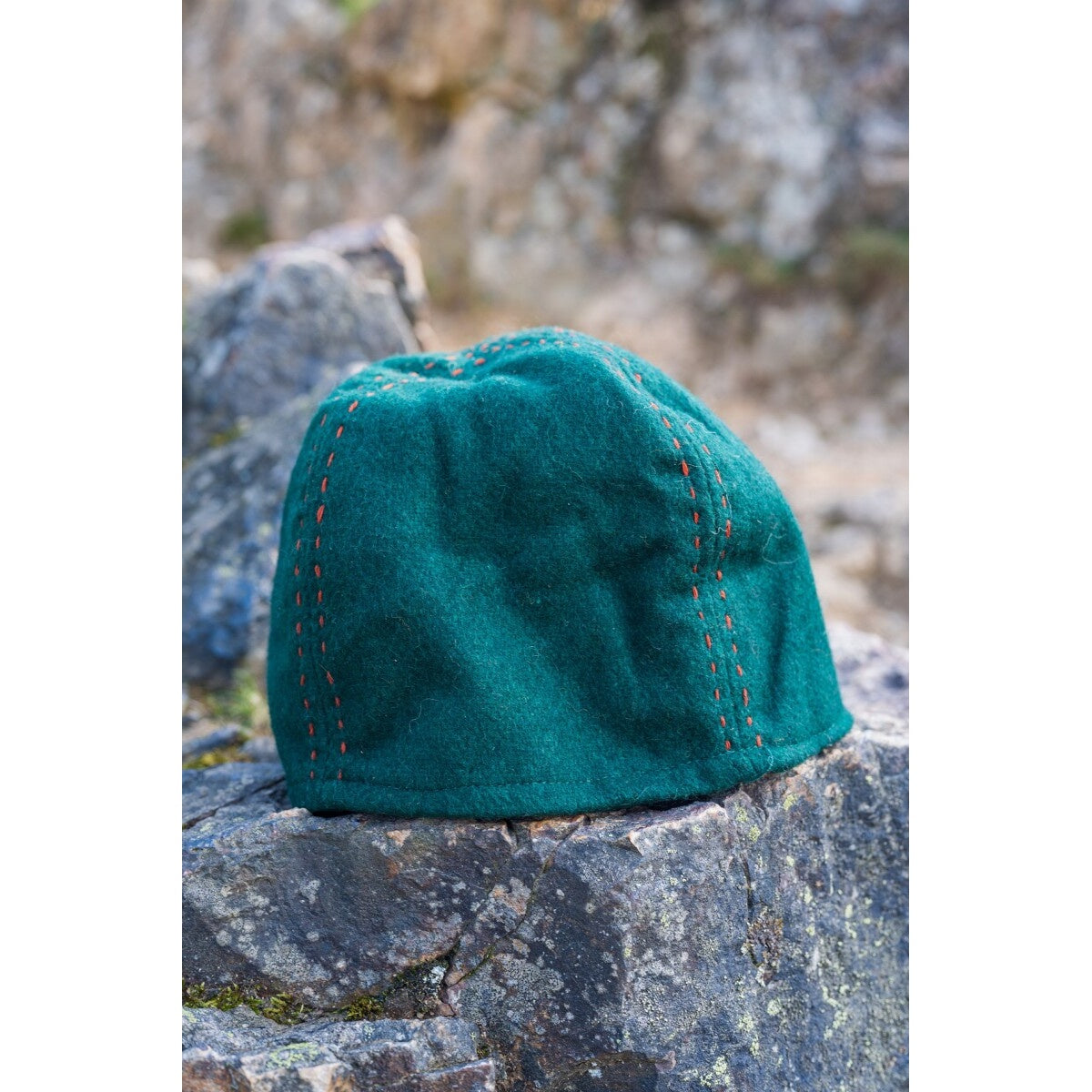 Product image Medieval Viking Wool Cap Sjard green