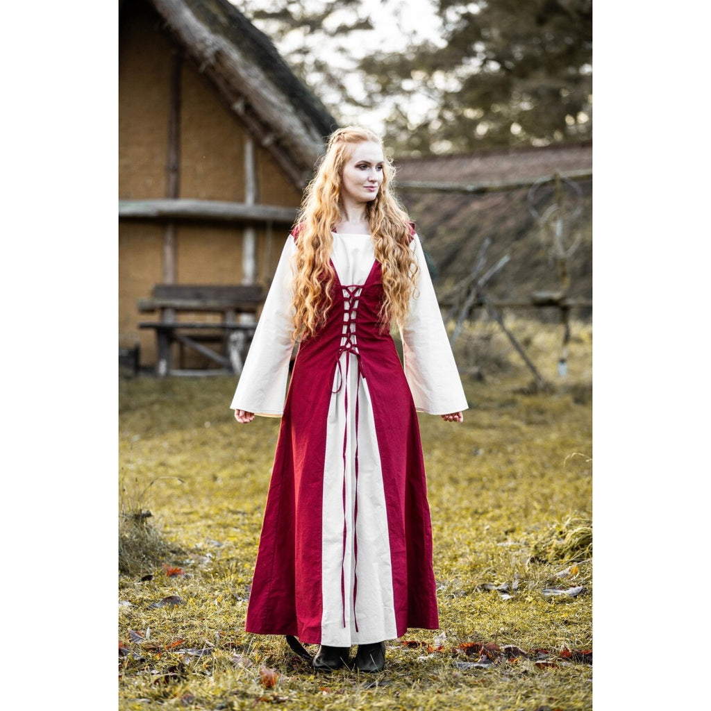 Product image Medieval Dress Genefe red-beige