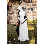 Product image Medieval Templar Knight Cloak Baldwin white-black