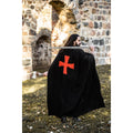 Product image Medieval Cloak of the Templar Knights Arnulf black-red