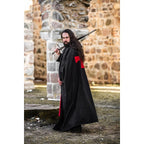 Product image Medieval Cloak of the Templar Knights Arnulf black-red