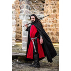 Product image Medieval Cloak of the Templar Knights Arnulf black-red
