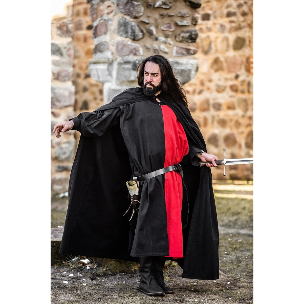 Product image Medieval Cloak of the Templar Knights Arnulf black-red