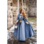 Product image Medieval Hooded Cloak Mila dove blue