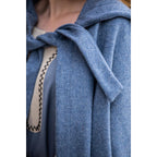 Product image Medieval Hooded Cloak Mila dove blue