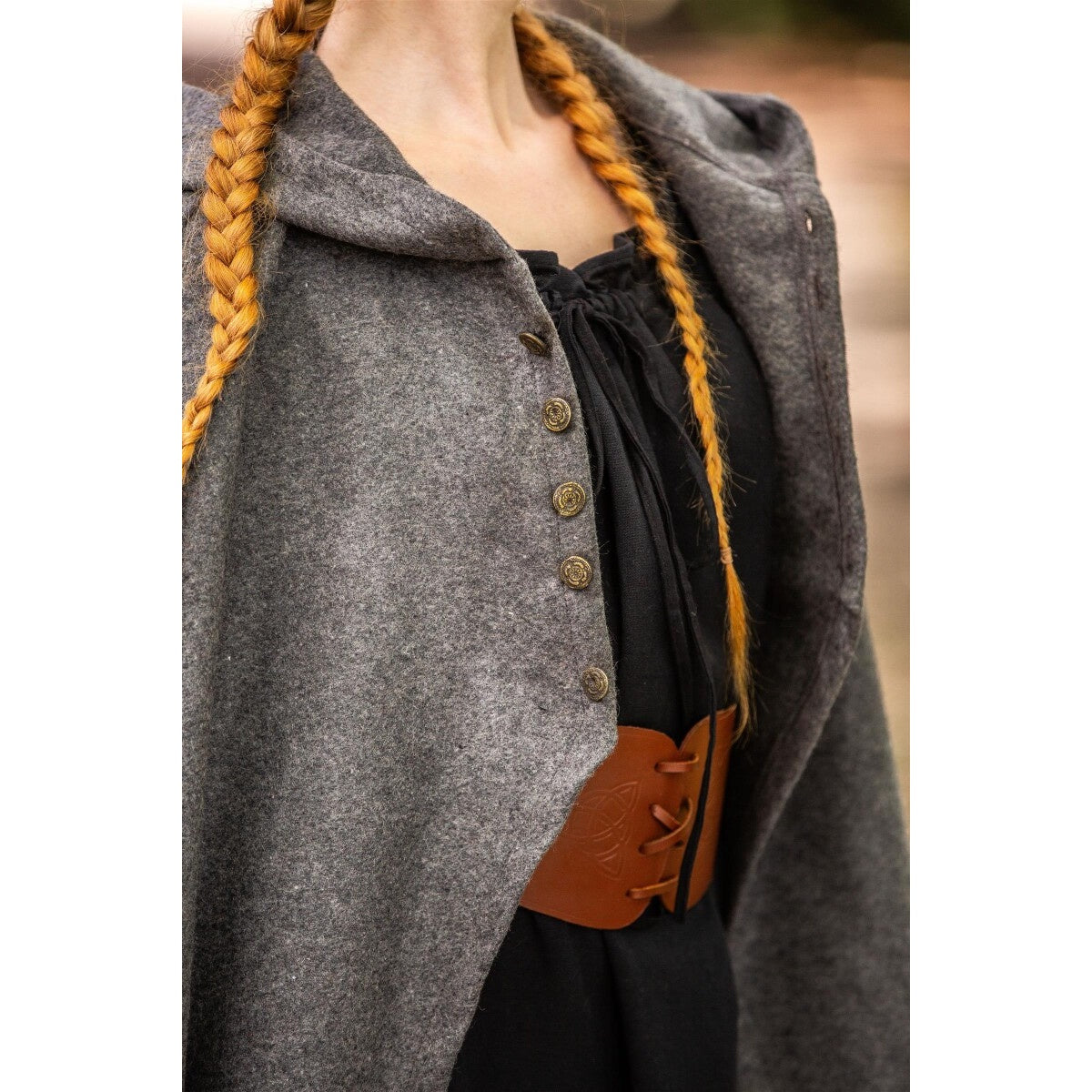 Product image Medieval Ladies' Cloak Heidi grey