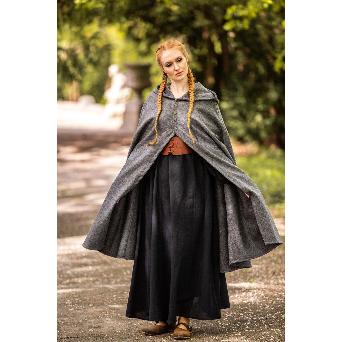 Product image Medieval Ladies' Cloak Heidi grey