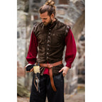 Product image Medieval Noble Velvet Doublet Pierre brown