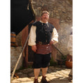 Product image Medieval Padded Velvet Doublet Heinrich black