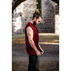 Product image Medieval Padded Velvet Doublet Heinrich Red