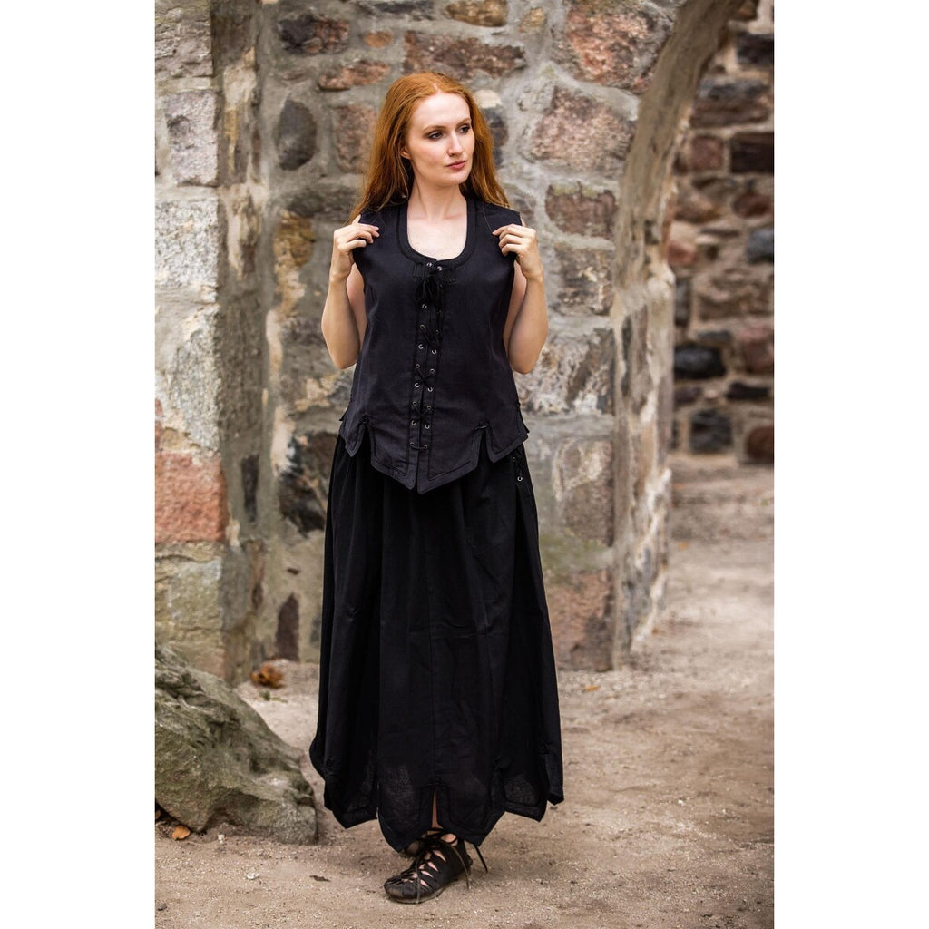 Product image Medieval Bodice Vest Selma black