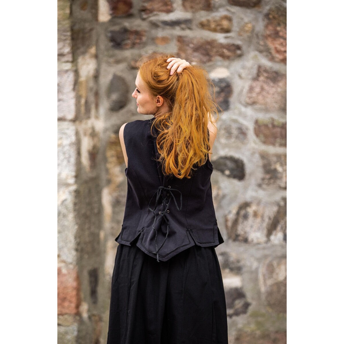 Product image Medieval Bodice Vest Selma black
