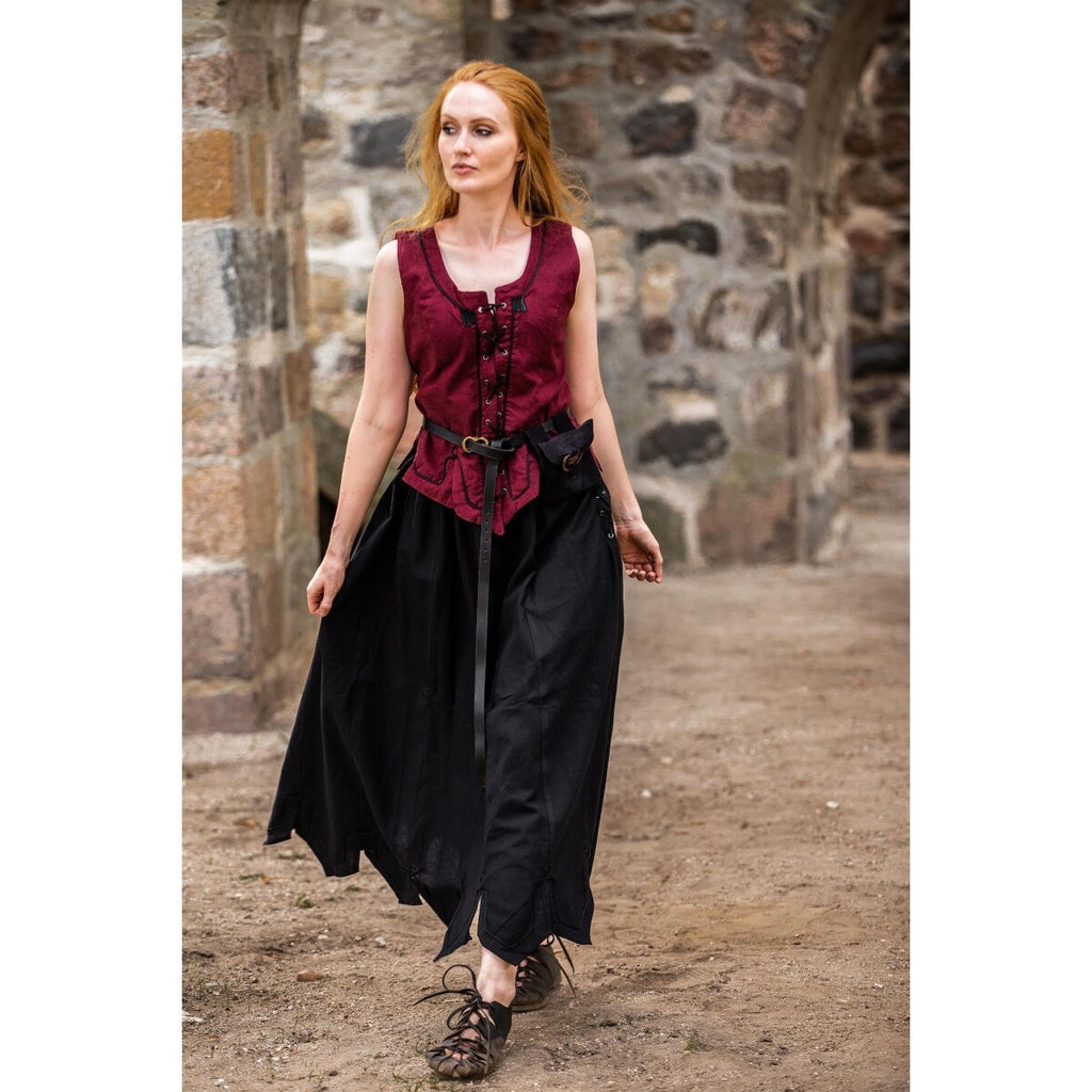 Product image Medieval Bodice Vest Selma red