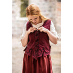 Product image Medieval Bodice Vest Selma red