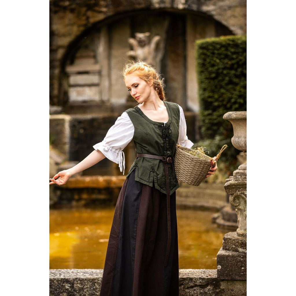 Product image Medieval Bodice Vest Selma green