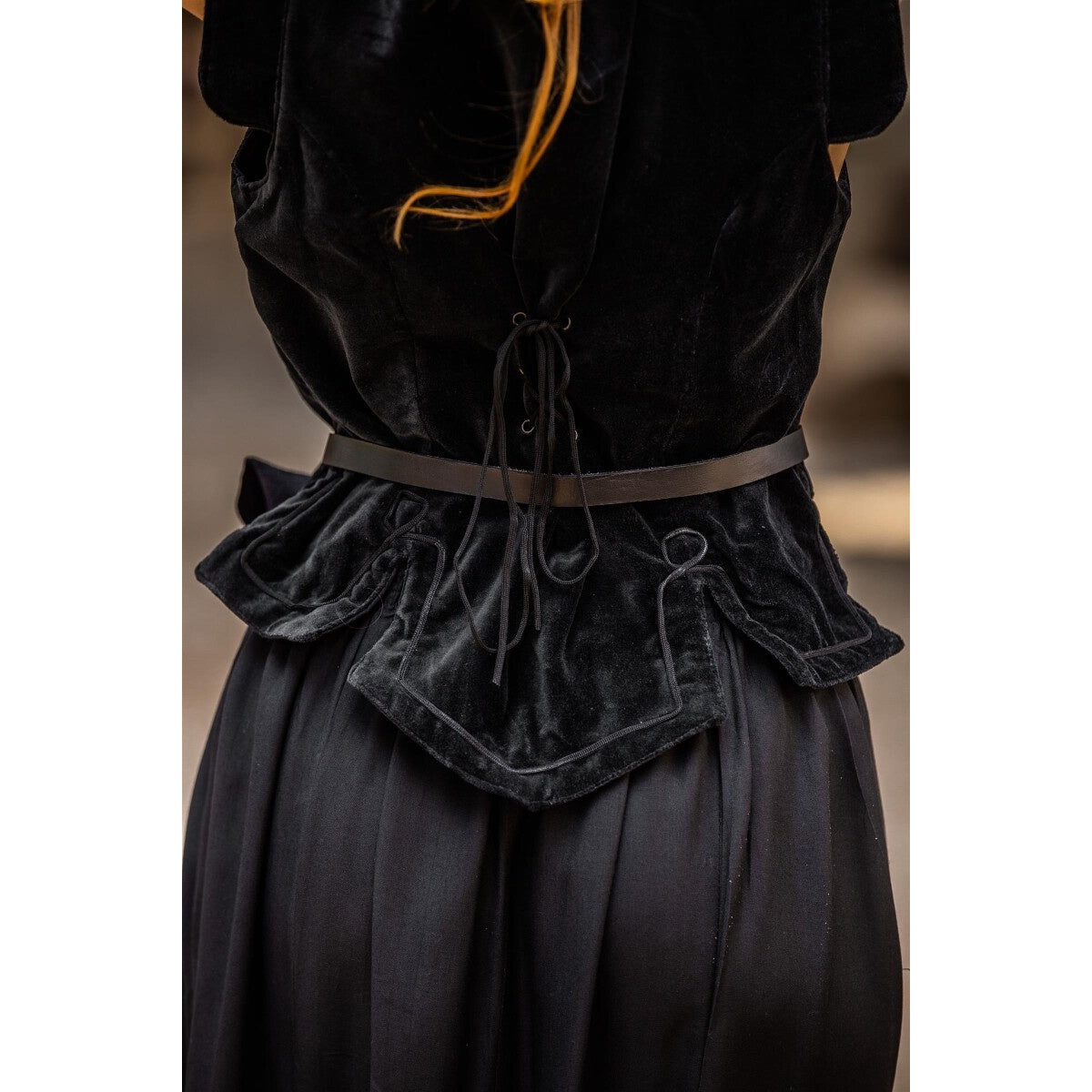 Product image Medieval Velvet Bodice Vest Adrienne black