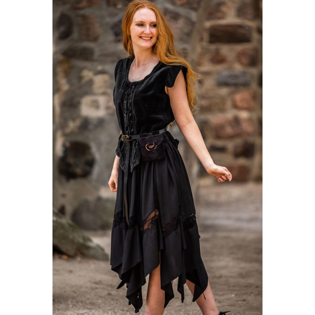 Product image Medieval Velvet Bodice Vest Adrienne black