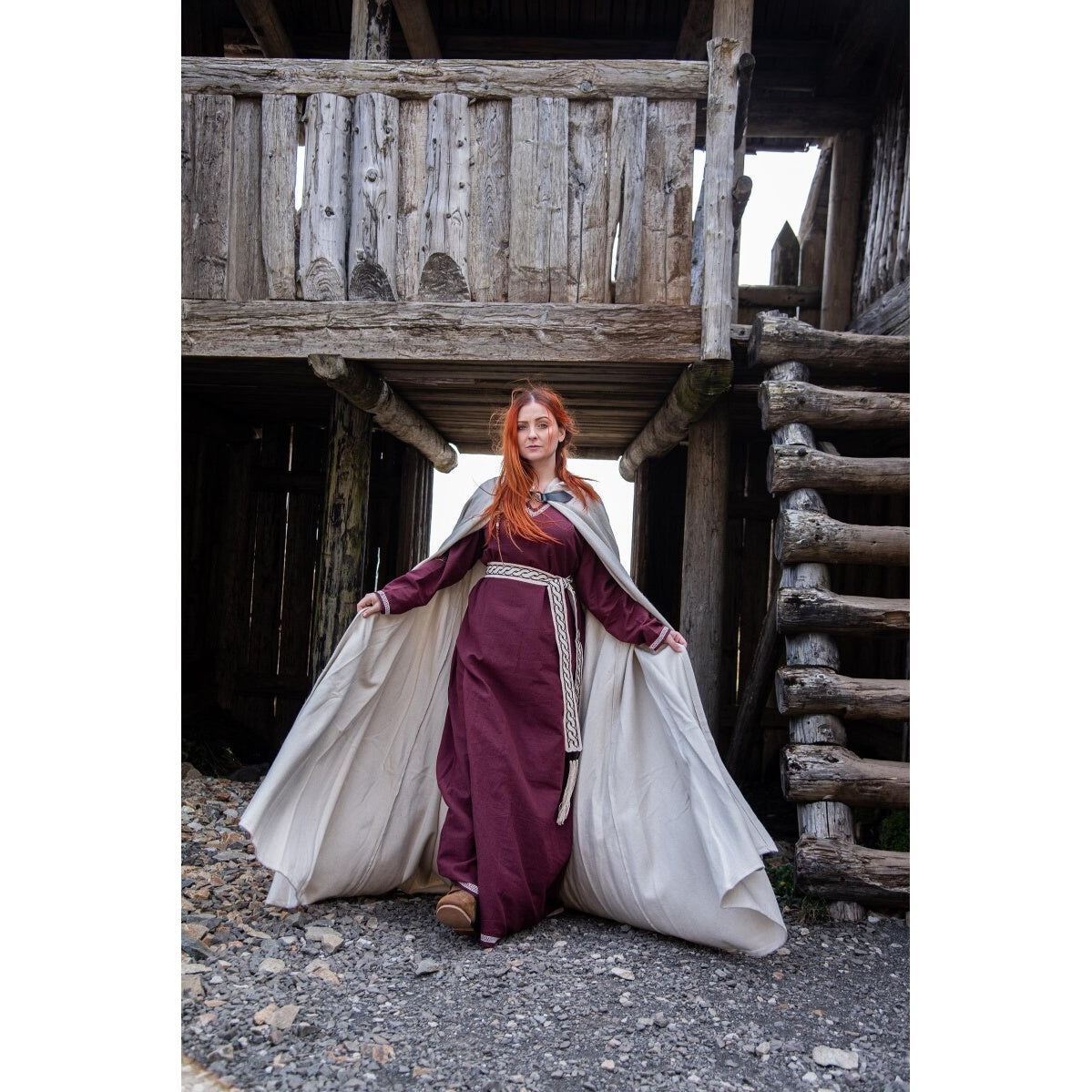 Product image Medieval Wool Cloak Tjark 160 cm