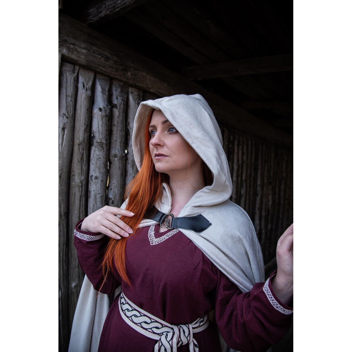 Product image Medieval Wool Cloak Tjark 131 cm
