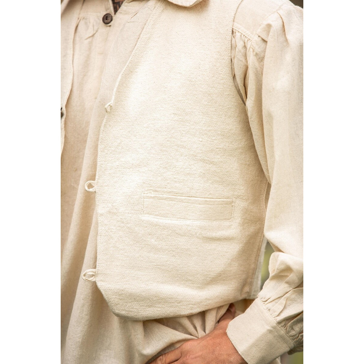 Product image Medieval Handwoven Vest Lutz beige