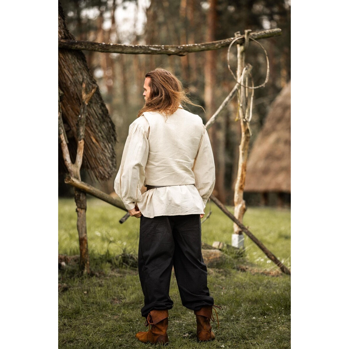 Product image Medieval Handwoven Vest Lutz beige