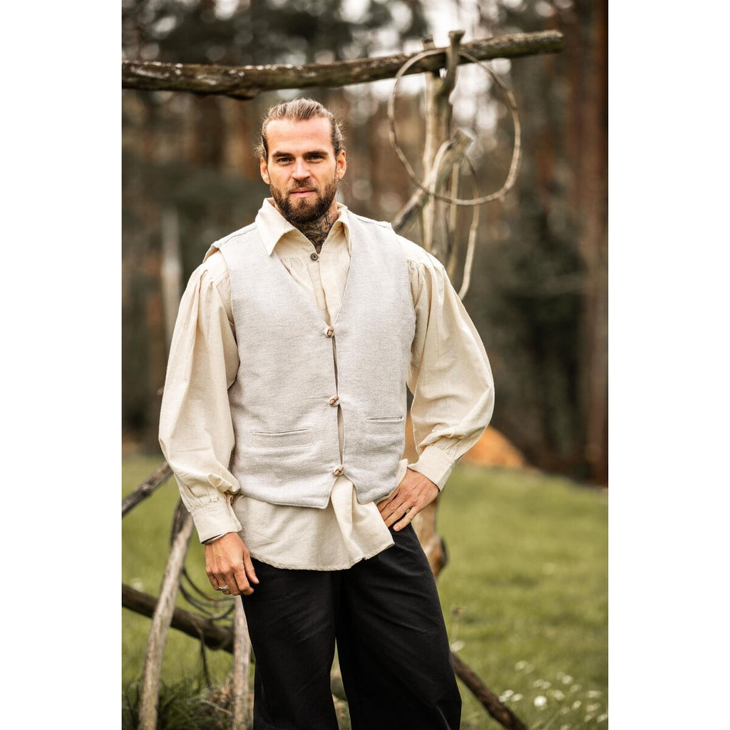 Product image Medieval Handwoven Vest Lutz grey