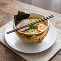 Product image Harry Potter - Golden Snitch ramen bowl with chopsticks