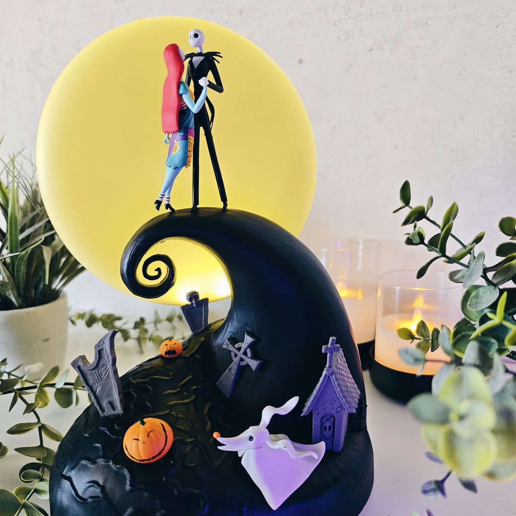 Product image Nightmare Before Christmas - Jack and Sally Diorama Table Lamp