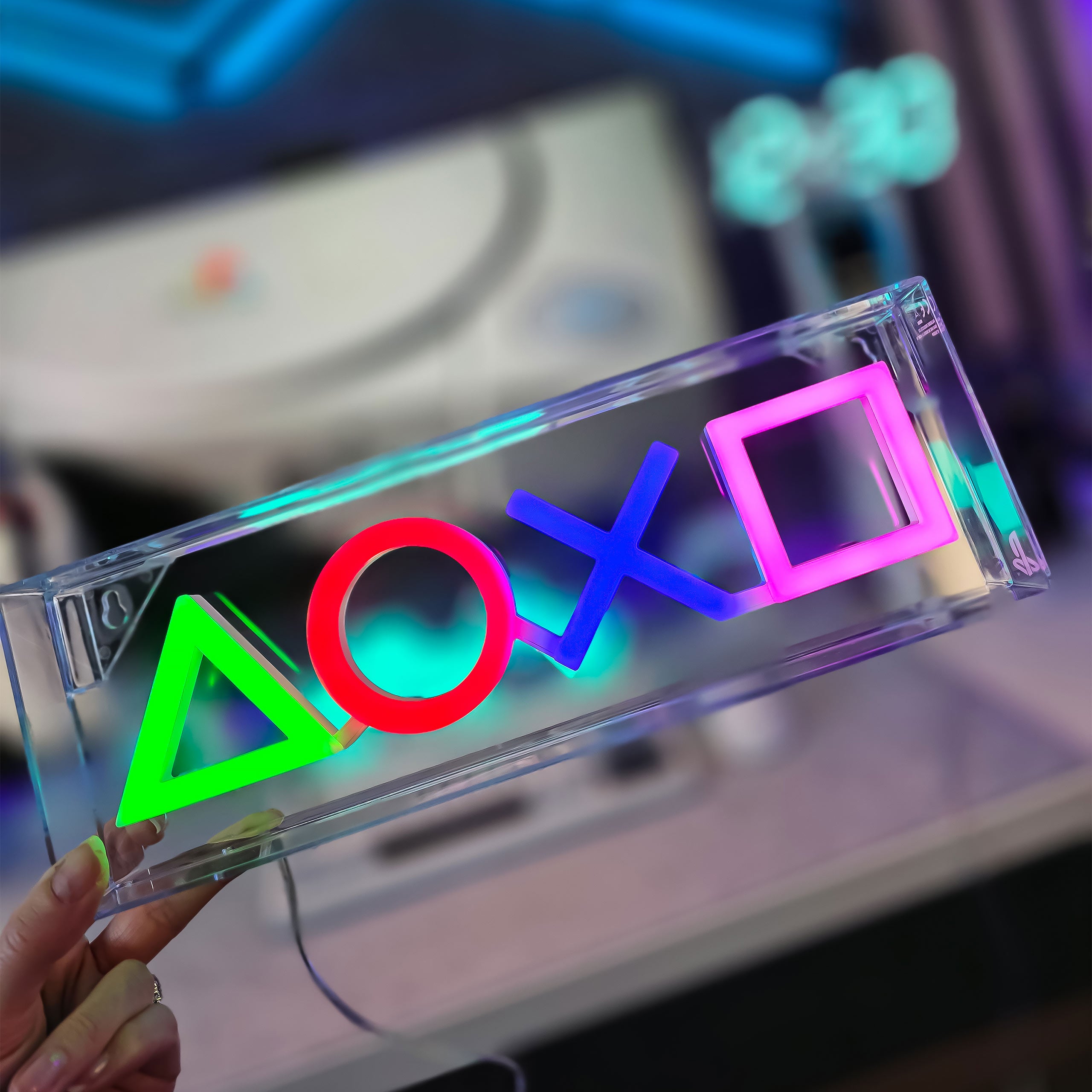 Product image PlayStation - Neon Symbols Table Lamp
