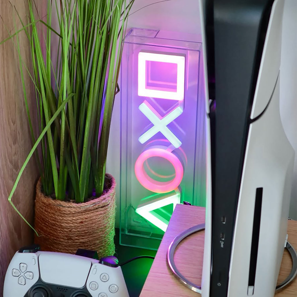 Product image PlayStation - Neon Symbols Table Lamp