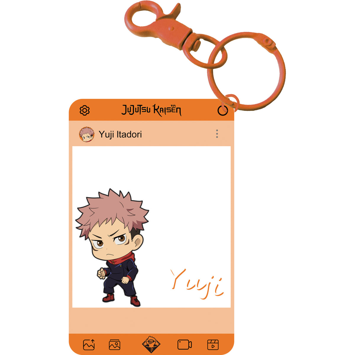 Product image Jujutsu Kaisen - Mystery Acrylic Clear Sleeve with Carabiner Display E1095612