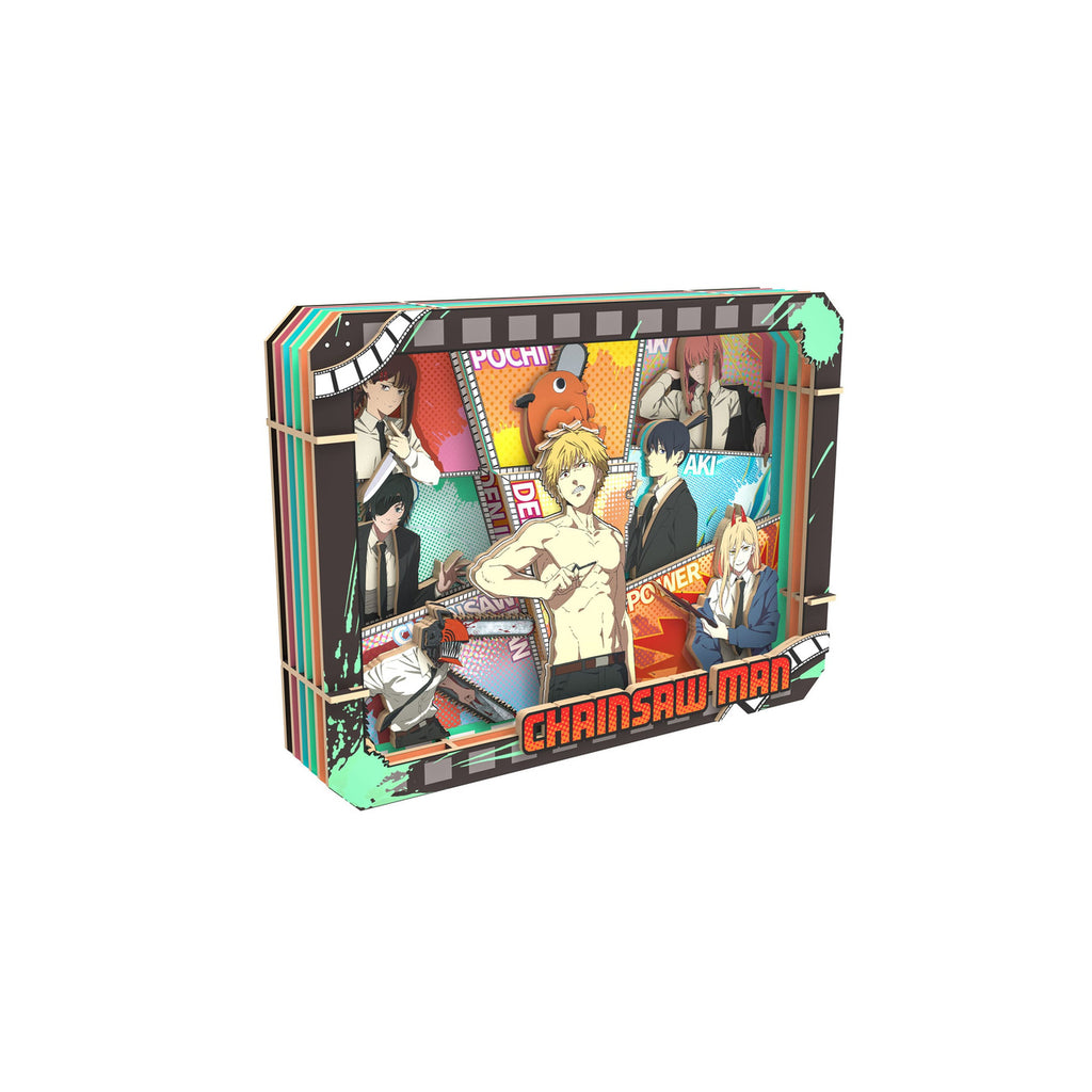 Product image Chainsaw Man - Group Wooden Gallery Picture Frame