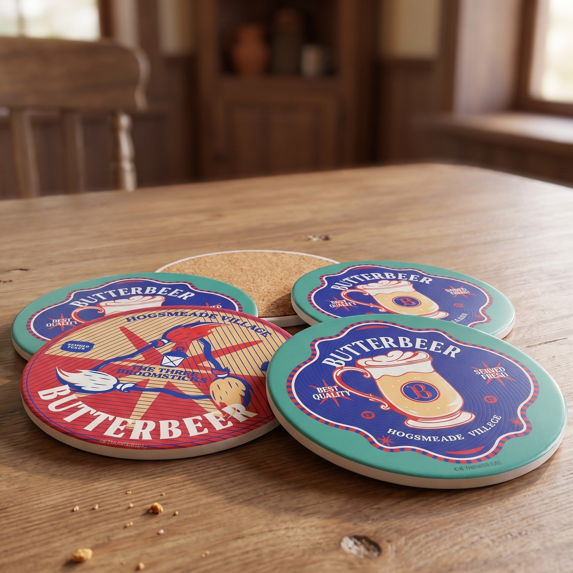 Product image Harry Potter - Butterbeer Coasters Set of 4