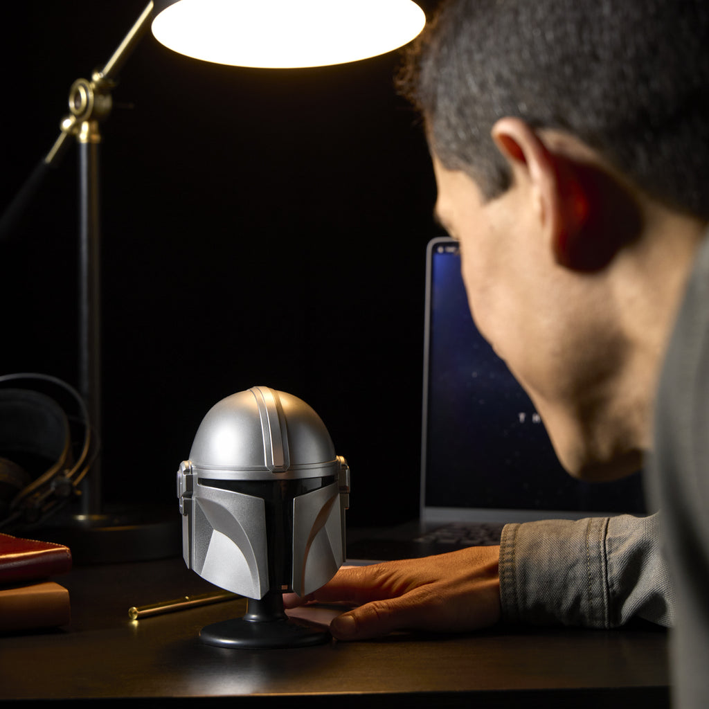 Product image Star Wars - Mandalorian Mini Helmet Replica on Base