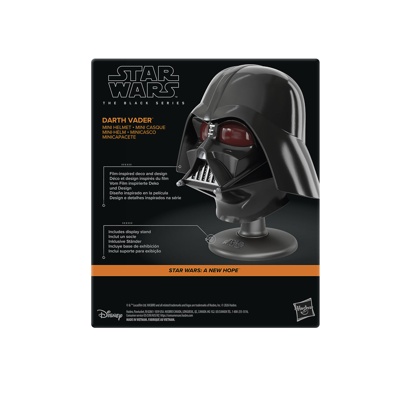 Product image Star Wars - Darth Vader Mini Helmet Replica on Base